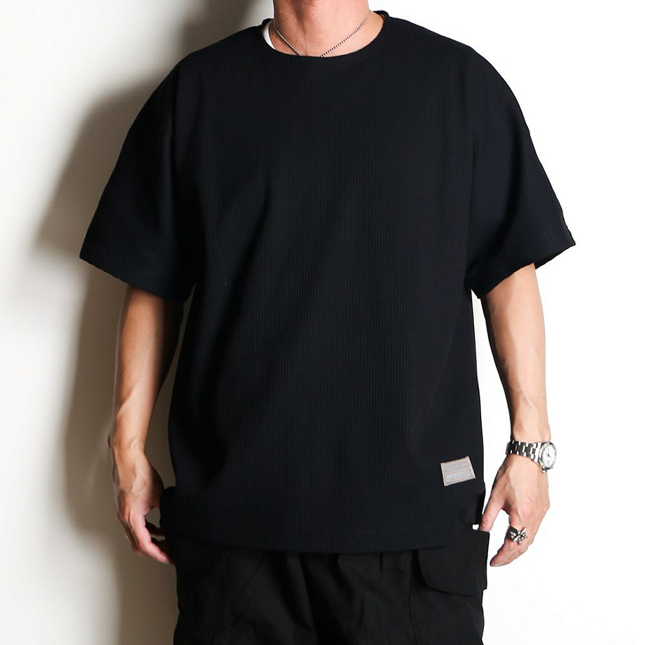 Футболка POLIQUANT THE LINKED WAFFLE S/S TEE в интернет-магазине Peak Conceptwww.peakstore.ru - 2 фото