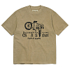 Футболка THISISNEVERTHAT ASB SERVICES TEE KHAKI