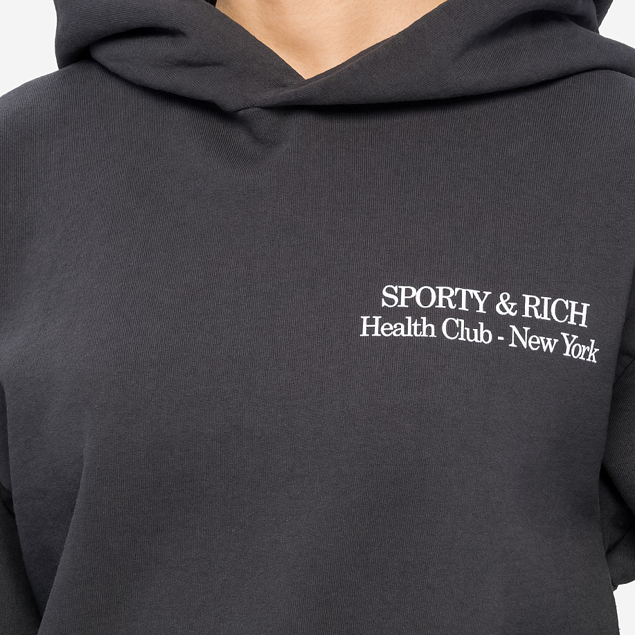 Толстовка SPORTY & RICH NEW DRINK MORE WATER HOODIE  - 5 фото Толстовка SPORTY & RICH NEW DRINK MORE WATER HOODIE в интернет магазине Peakwww.peakstore.ru - 5 фото