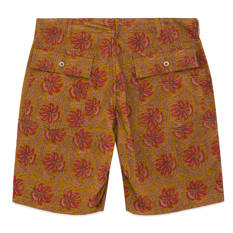 Шорты ENGINEERED GARMENTS FATIGUE SHORT FLORAL CORDUROY стильные в Peak Store - 10 фото Шорты ENGINEERED GARMENTS FATIGUE SHORT FLORAL CORDUROY в интернет магазине Peakwww.peakstore.ru - 10 фото