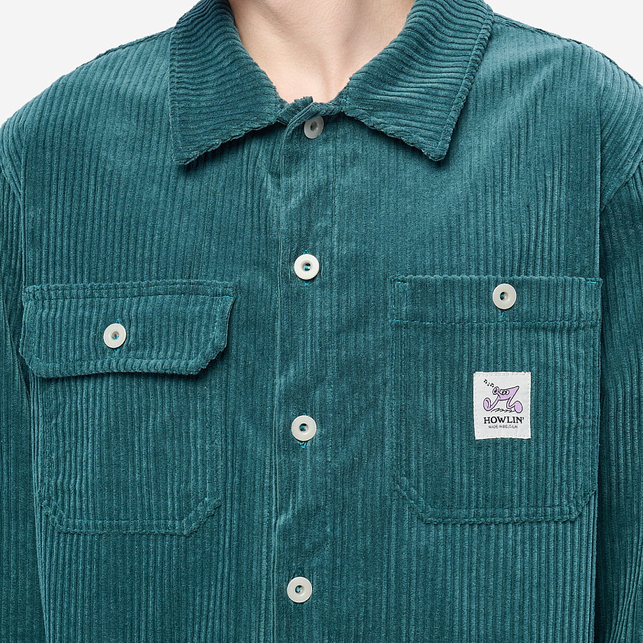 Куртка-рубашка HOWLIN LOST MY POCKETS WITH MUSIC NOTE в интернет-магазине Peak Conceptwww.peakstore.ru - 5 фото