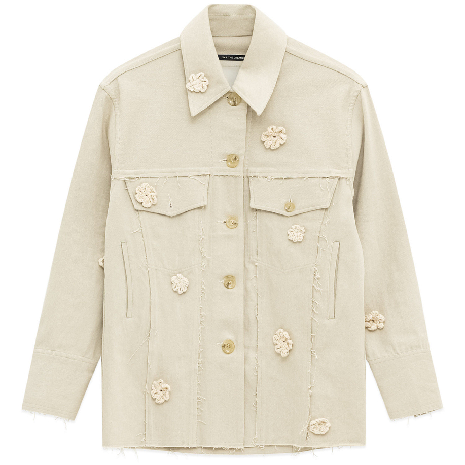 Куртка-рубашка SONG FOR THE MUTE DAISY LONG WORKER JACKET в интернет-магазине Peak Conceptwww.peakstore.ru - 1 фото