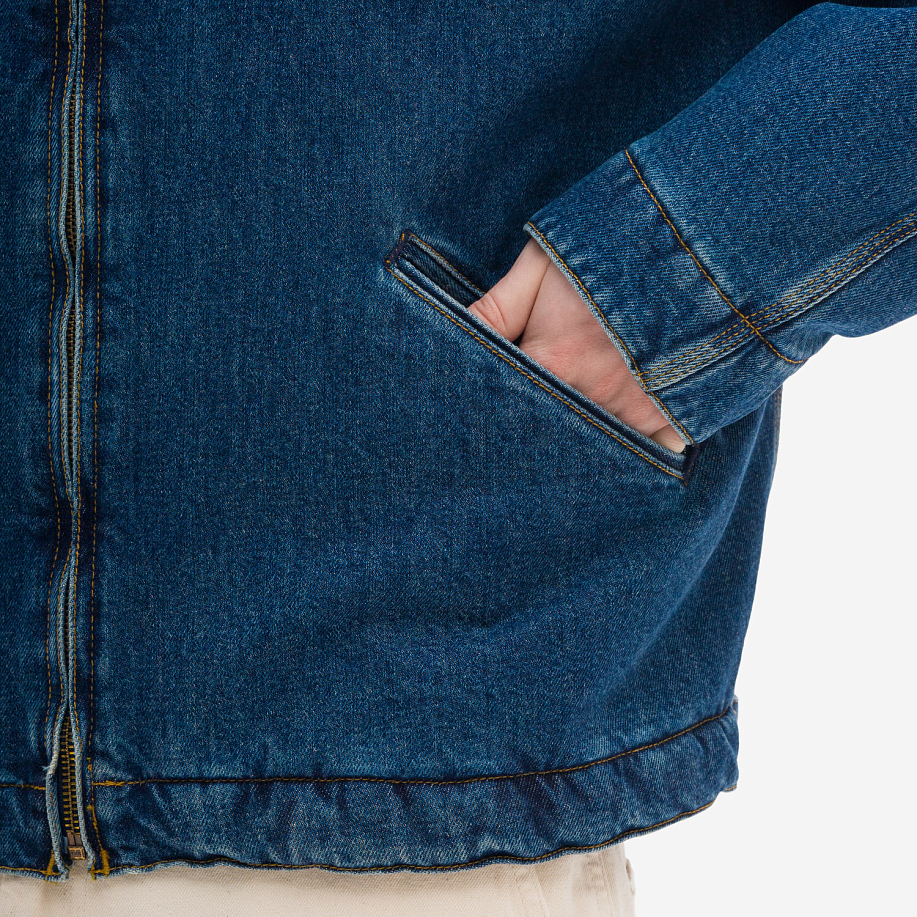 Джинсовая куртка CARHARTT WIP OG DETROIT JACKET - 32 фото Джинсовая куртка CARHARTT WIP OG DETROIT JACKET в интернет магазине Peakwww.peakstore.ru - 32 фото