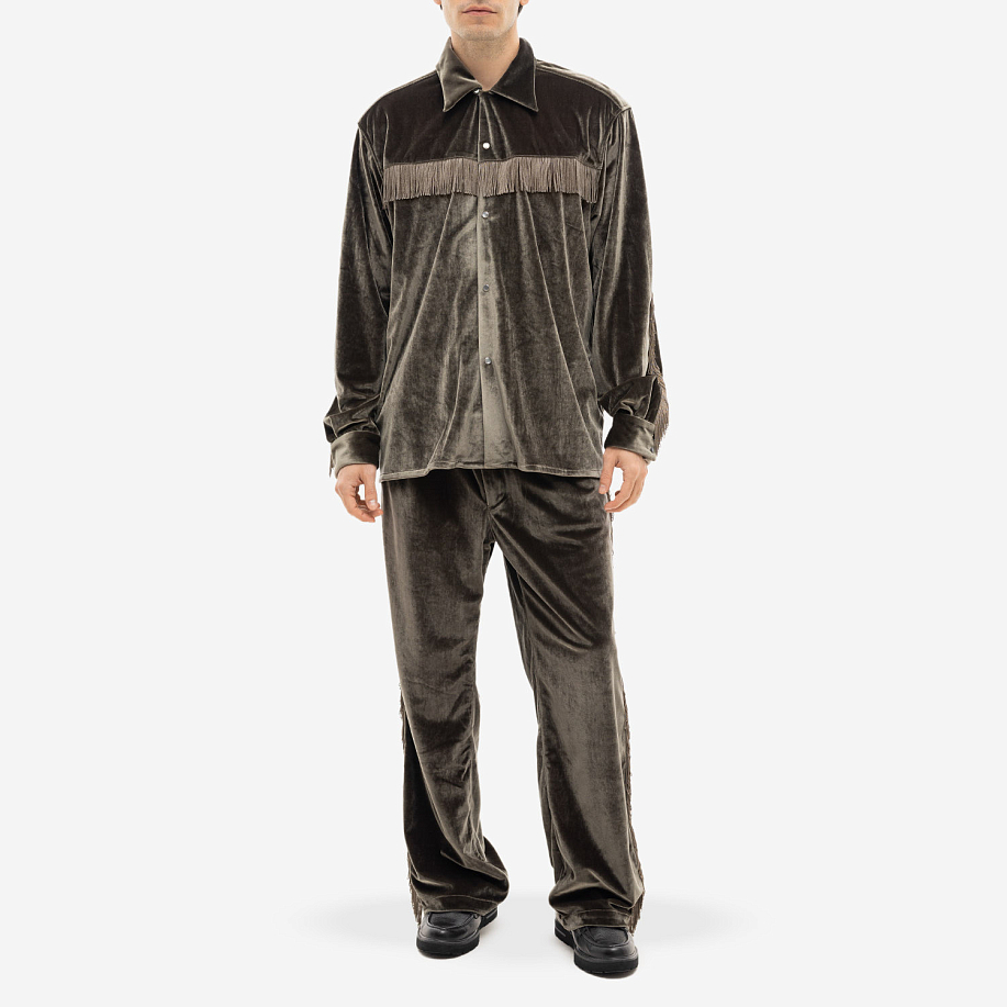 Спортивные брюки NEEDLES FRINGE STRING EASY PANT - VELOUR в интернет-магазине Peak Conceptwww.peakstore.ru - 5 фото