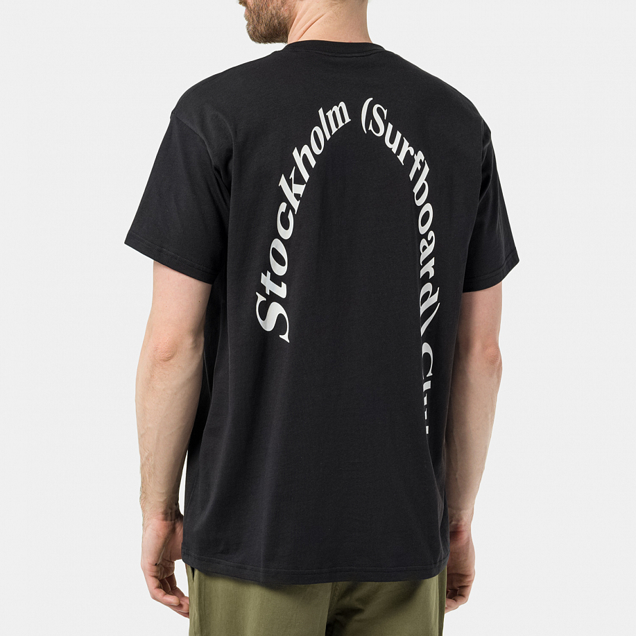 Футболка STOCKHOLM (SURFBOARD) CLUB ALKO BLACK - 3 фото Футболка STOCKHOLM (SURFBOARD) CLUB ALKO в интернет магазине Peakwww.peakstore.ru - 3 фото