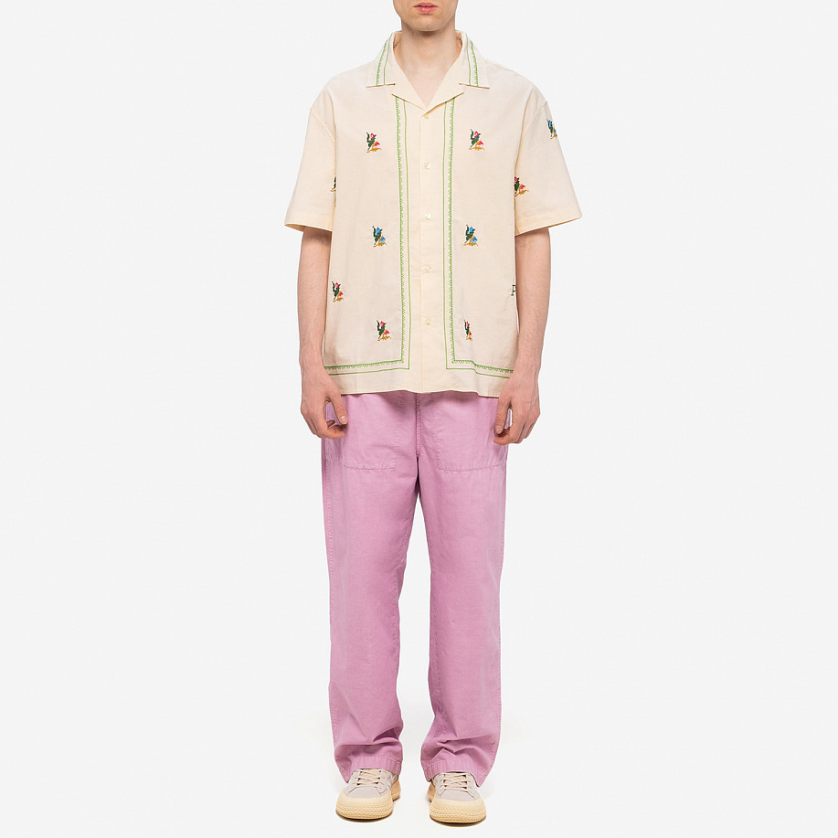 Брюки PRESIDENT'S TIME OFF TROUSERS P'S COTTON LINEN ECO DYE BUBBLE - 4 фото Брюки PRESIDENT'S TIME OFF TROUSERS P'S COTTON LINEN ECO DYE в интернет магазине Peakwww.peakstore.ru - 4 фото