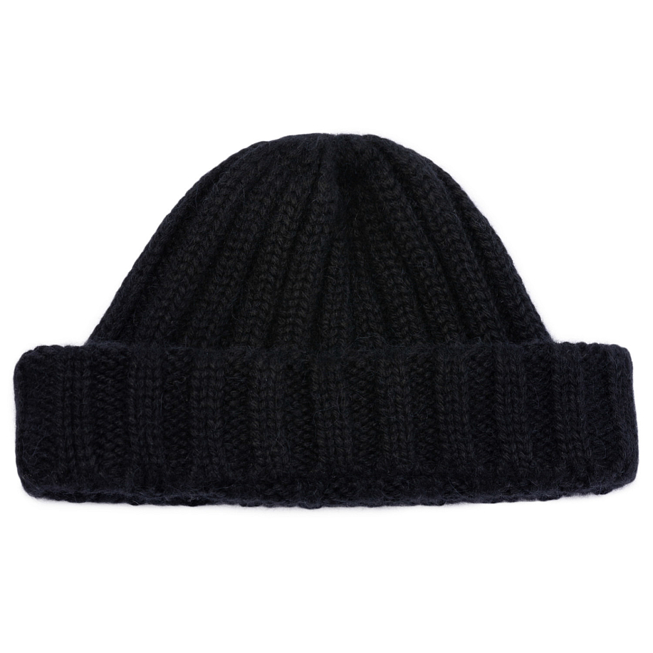 Шапка KIJIMA TAKAYUKI ALPACA WOOL BEANIE BLACK - 1 фото Шапка KIJIMA TAKAYUKI ALPACA WOOL BEANIE в интернет магазине Peakwww.peakstore.ru - 1 фото