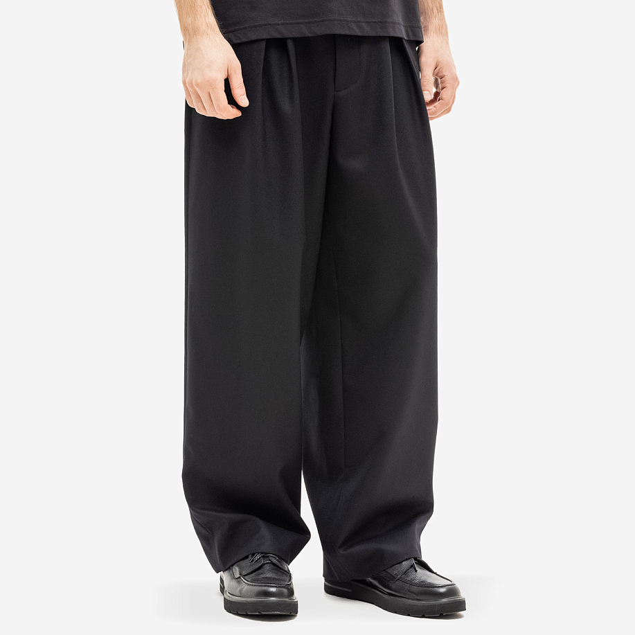Брюки SSSTEIN EASY WIDE TROUSERS WOOL - 2 фото Брюки SSSTEIN EASY WIDE TROUSERS WOOL в интернет магазине Peakwww.peakstore.ru - 2 фото