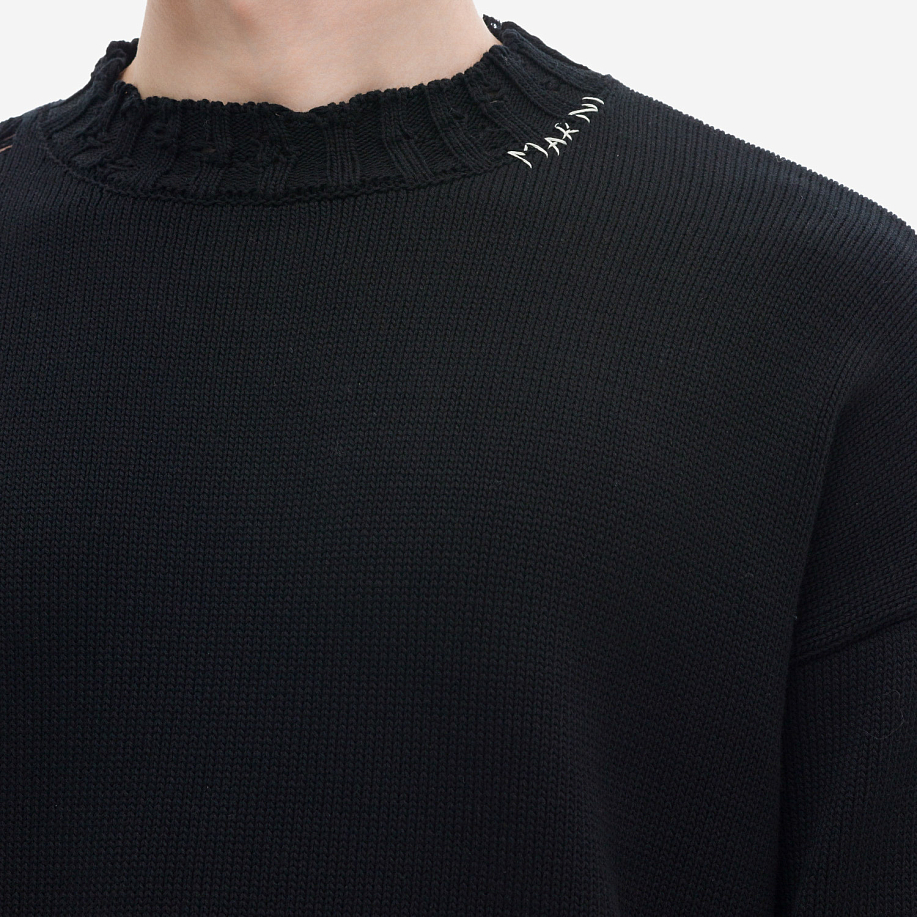 Свитер MARNI COTTON CREWNECK SWEATER - 7 фото Свитер MARNI COTTON CREWNECK SWEATER в интернет магазине Peakwww.peakstore.ru - 7 фото