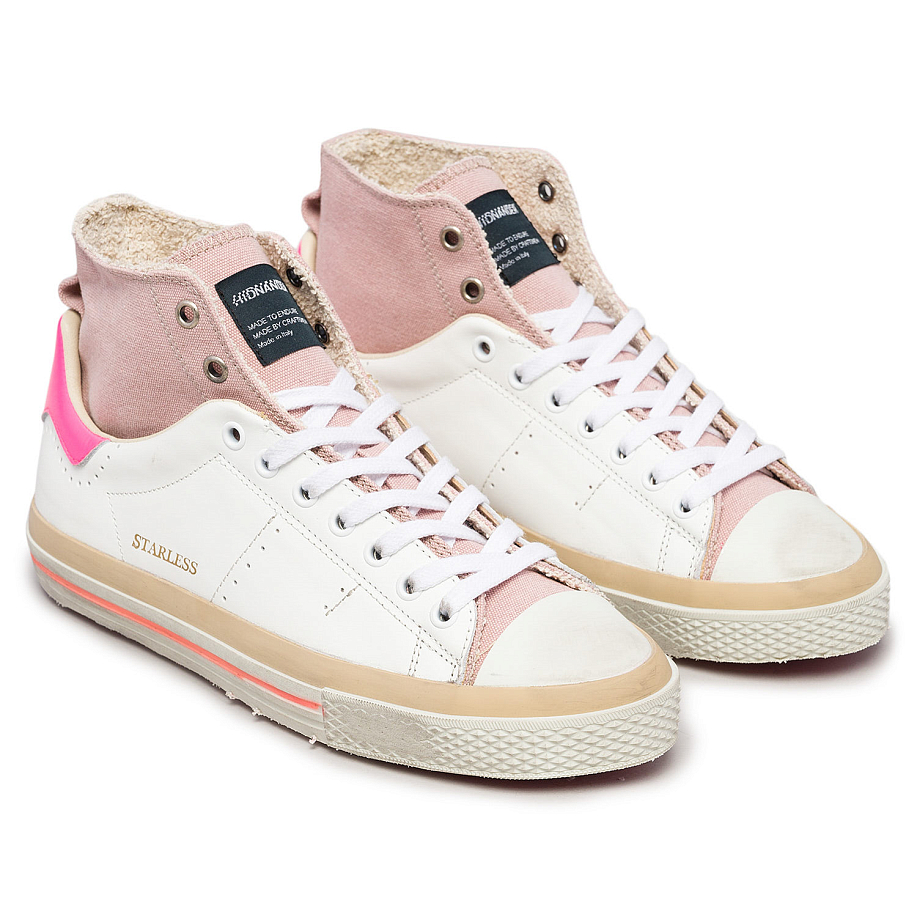 Высокие кеды HIDNANDER STARLESS HIGH ROSE - 8 фото Высокие кеды HIDNANDER STARLESS HIGH ROSE в интернет магазине Peakwww.peakstore.ru - 8 фото