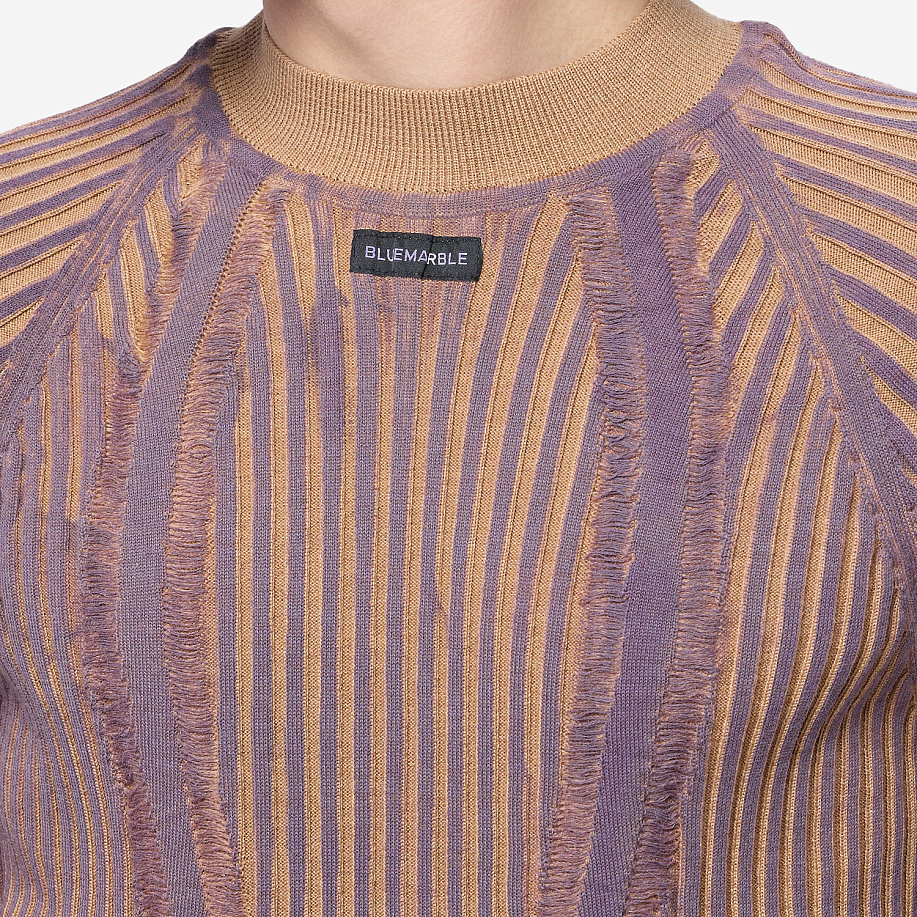 Джемпер BLUEMARBLE DRAWSTRINGS MOCK NECK RIB JUMPER - 5 фото Джемпер BLUEMARBLE DRAWSTRINGS MOCK NECK RIB JUMPER в интернет магазине Peakwww.peakstore.ru - 5 фото