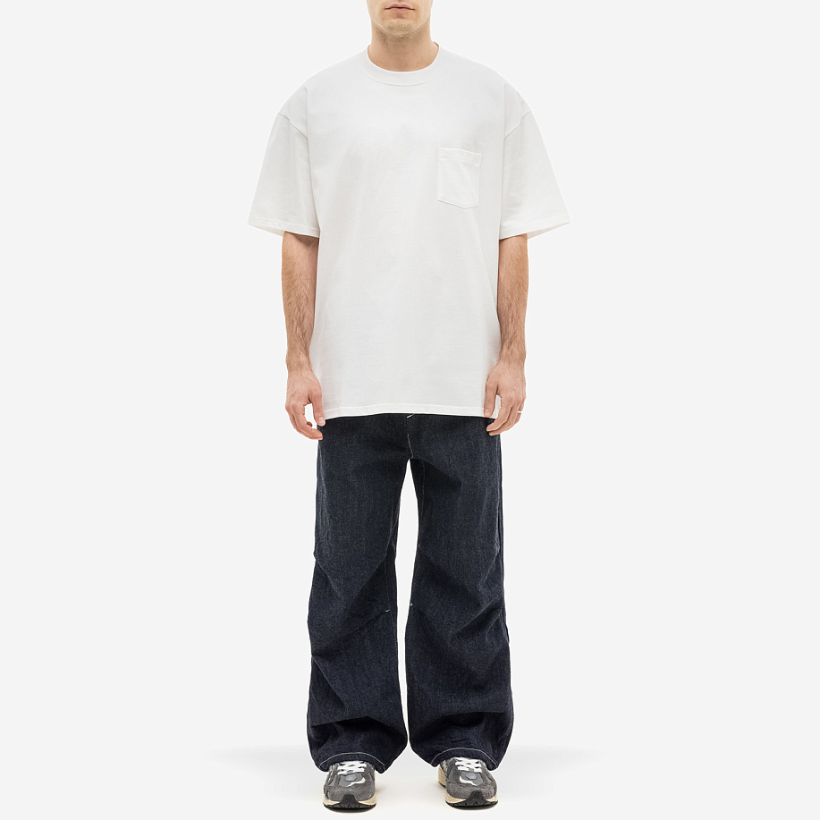 Джинсы SSSTEIN ECO DENIM SIDE ZIP EASY TROUSERS - 6 фото Джинсы SSSTEIN ECO DENIM SIDE ZIP EASY TROUSERS в интернет магазине Peakwww.peakstore.ru - 6 фото