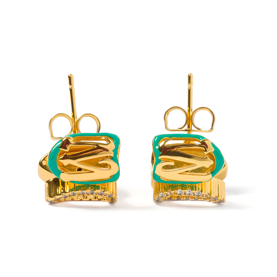 Серьги MEDEA ERIN TAYLOR EARRINGS WITH ENAMEL 2 - 2 фото Серьги MEDEA ERIN TAYLOR EARRINGS WITH ENAMEL 2 в интернет магазине Peakwww.peakstore.ru - 2 фото