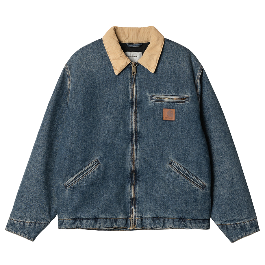 Джинсовая куртка CARHARTT WIP OG DETROIT JACKET - 26 фото Джинсовая куртка CARHARTT WIP OG DETROIT JACKET в интернет магазине Peakwww.peakstore.ru - 26 фото