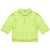 Поло AURALEE HARD TWIST COTTON GAUZE SHORT POLO LIME GREEN