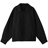 Куртка городская SSSTEIN LI/NY POPLIN ZIP UP JACKET BLACK