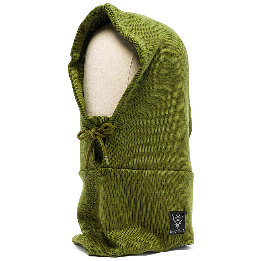 Капюшон SOUTH2 WEST8 HOODY - KNIT B-OLIVE - 2 фото Капюшон SOUTH2 WEST8 HOODY - KNIT в интернет магазине Peakwww.peakstore.ru - 2 фото