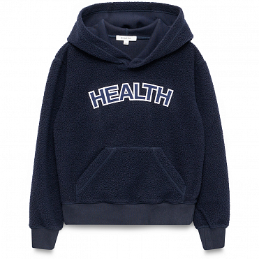 Толстовка Sporty & Rich Sherpa Fleece Cropped Hoodie SS23 Толстовка Sporty & Rich Sherpa Fleece Cropped Hoodie SS23