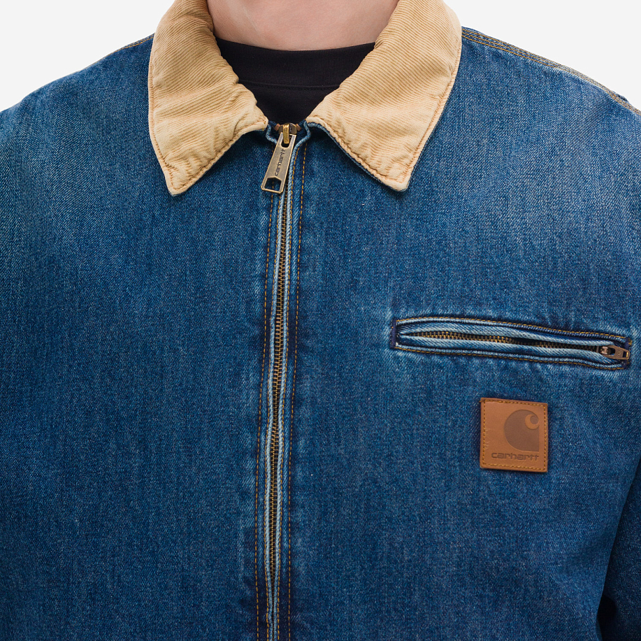 Джинсовая куртка CARHARTT WIP OG DETROIT JACKET - 30 фото Джинсовая куртка CARHARTT WIP OG DETROIT JACKET в интернет магазине Peakwww.peakstore.ru - 30 фото