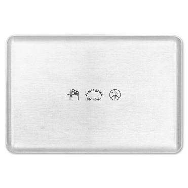 Поднос MISTER GREEN XL Logo Rolling Tray Aluminum A/S 
