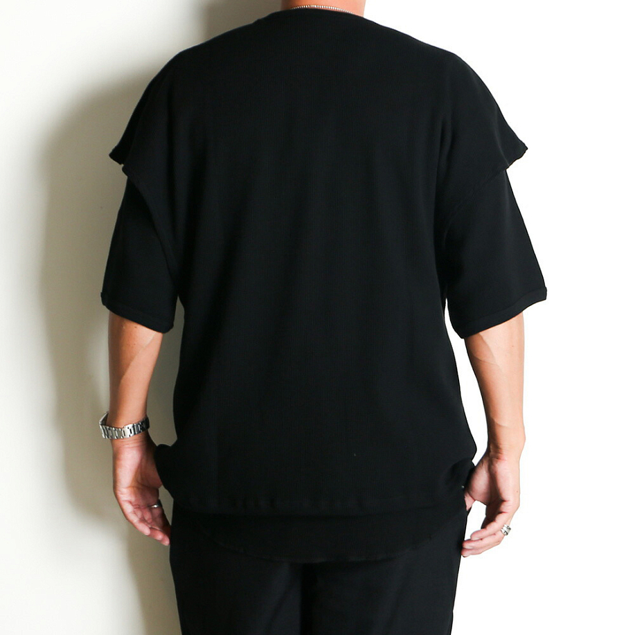 Футболка POLIQUANT THE LINKED WAFFLE S/S TEE в интернет-магазине Peak Conceptwww.peakstore.ru - 3 фото