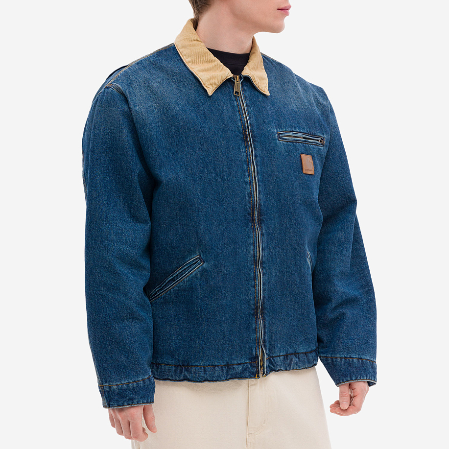 Джинсовая куртка CARHARTT WIP OG DETROIT JACKET - 27 фото Джинсовая куртка CARHARTT WIP OG DETROIT JACKET в интернет магазине Peakwww.peakstore.ru - 27 фото