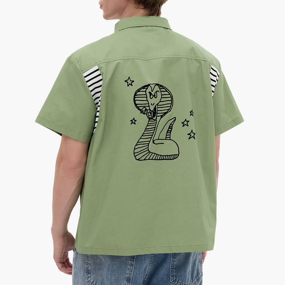Рубашка BRAIN DEAD COBRA FLOCKED BOWLING SHIRT в интернет-магазине Peak Conceptwww.peakstore.ru - 18 фото