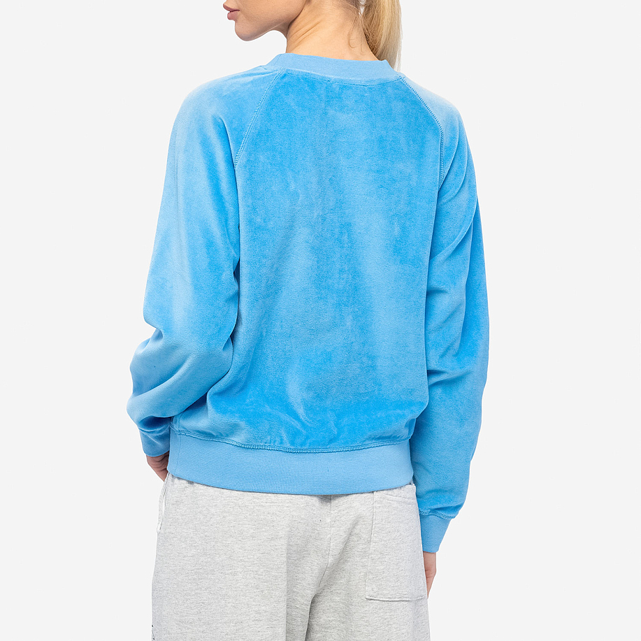 Толстовка SPORTY & RICH ITALIC LOGO RAGLAN SWEATER  - 20 фото Толстовка SPORTY & RICH ITALIC LOGO RAGLAN SWEATER в интернет магазине Peakwww.peakstore.ru - 20 фото