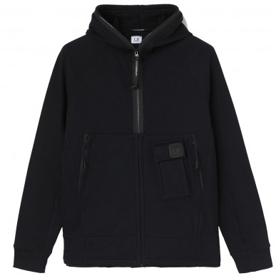 Толстовка C.P. COMPANY METROPOLIS SERIES DIAGONAL RAISED FLEECE HOODIE в интернет-магазине Peak Concept