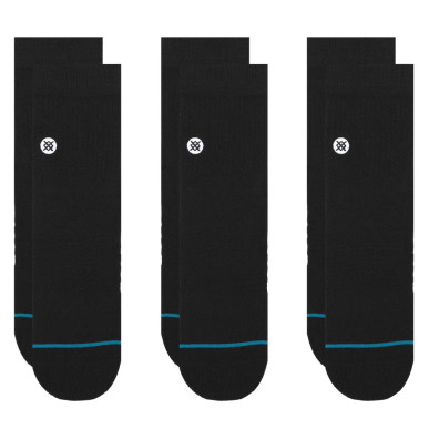 Носки STANCE ICON QUARTER 3 PACK в интернет-магазине Peak Concept