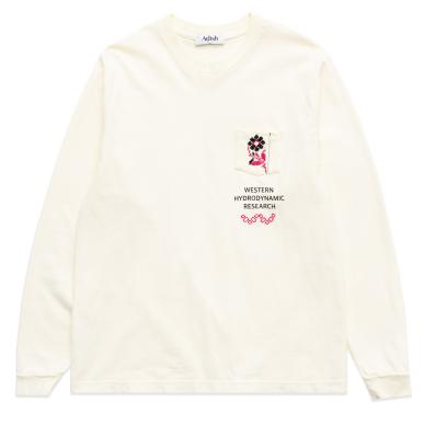 Лонгслив ADISH X WHR MAWJ LOGO LONG SLEEVE SHIRT в интернет-магазине Peak Concept