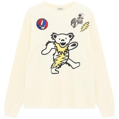 Лонгслив THISISNEVERTHAT GD PEACE BEARS WAFFLE L/S TOP в интернет магазине Peak