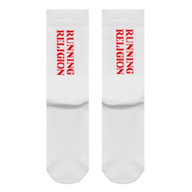 Носки RUNNING RELIGION BACK LOGO SOCKS в интернет-магазине Peak Concept