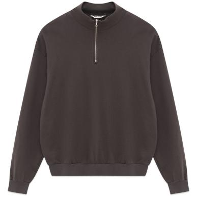 Толстовка AURALEE *SUPER HIGH GAUGE SWEAT HALF ZIP P/O в интернет-магазине Peak Concept