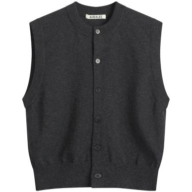 Жилет AURALEE HIGH TWIST WOOL KNIT VEST в интернет-магазине Peak Concept