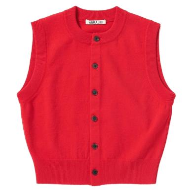 Жилет AURALEE HIGH TWIST WOOL KNIT VEST в интернет-магазине Peak Concept
