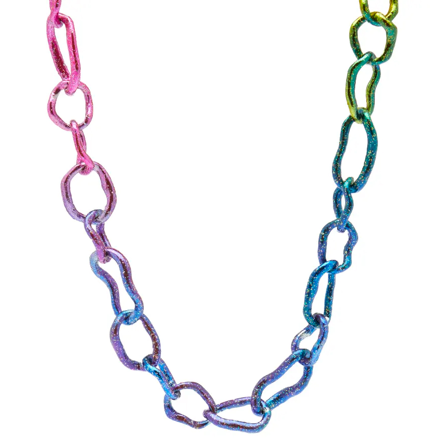 Цепочка COLLINA STRADA CRUSHED CHAIN NECKLACE - 2 фото Цепочка COLLINA STRADA CRUSHED CHAIN NECKLACE в интернет магазине Peakwww.peakstore.ru - 2 фото