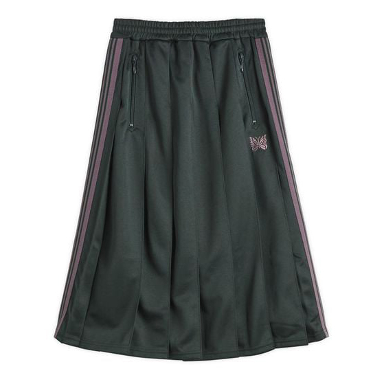 Юбка NEEDLES PLEATED TRACK SKIRT - POLY SMOOTH в интернет-магазине Peak Conceptwww.peakstore.ru - 1 фото