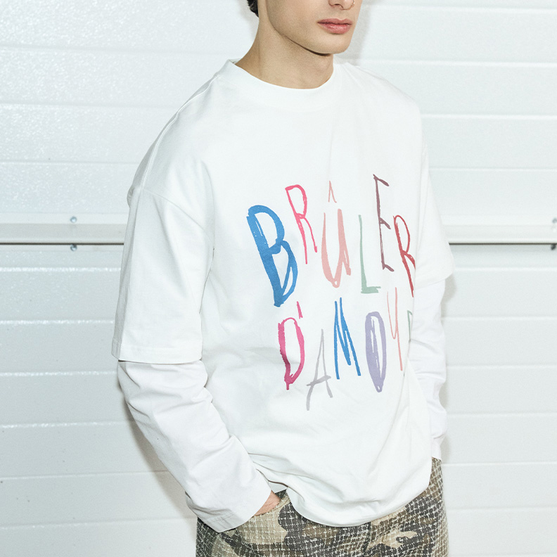 Футболка BRULER D'AMOUR T-SHIRT “EBAUCHE” в интернет-магазине Peak Conceptwww.peakstore.ru - 3 фото